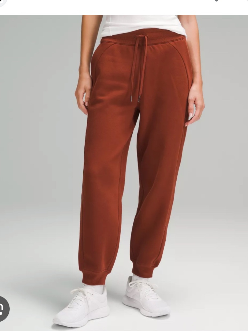 Lululemon Scuba HR Jogger NWT Sizes 4 DBRH Rust Color High Rise Scuba